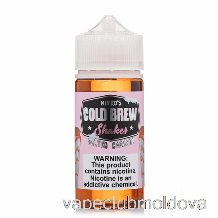 Vape Mod Caramel Sărat - Nitros Cold Brew - 100ml 0mg